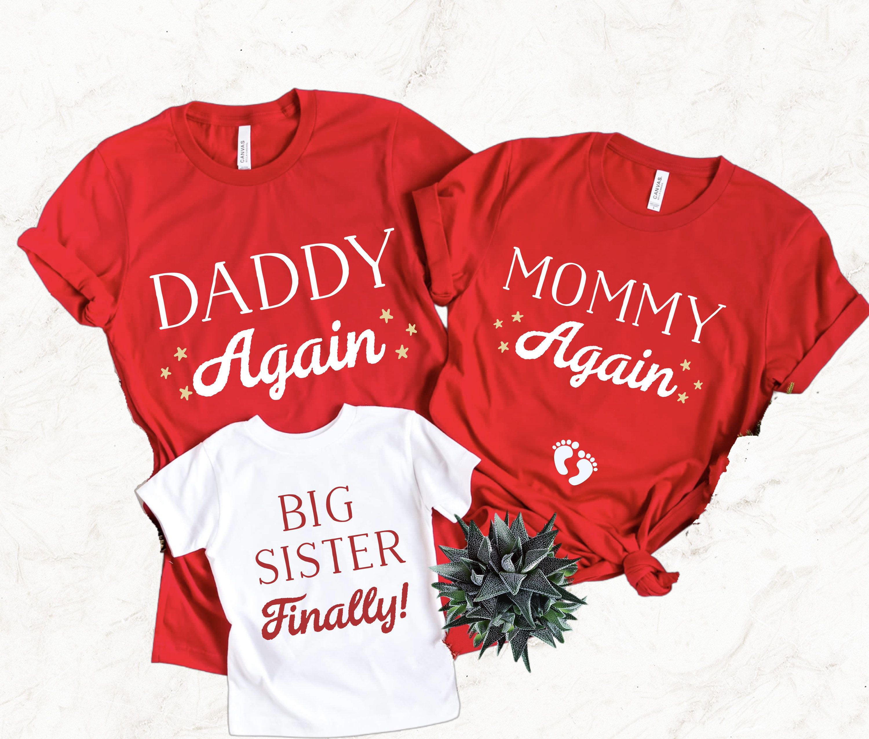 Family Pregnancy announcement shirt Couples Pregnancy Etsy