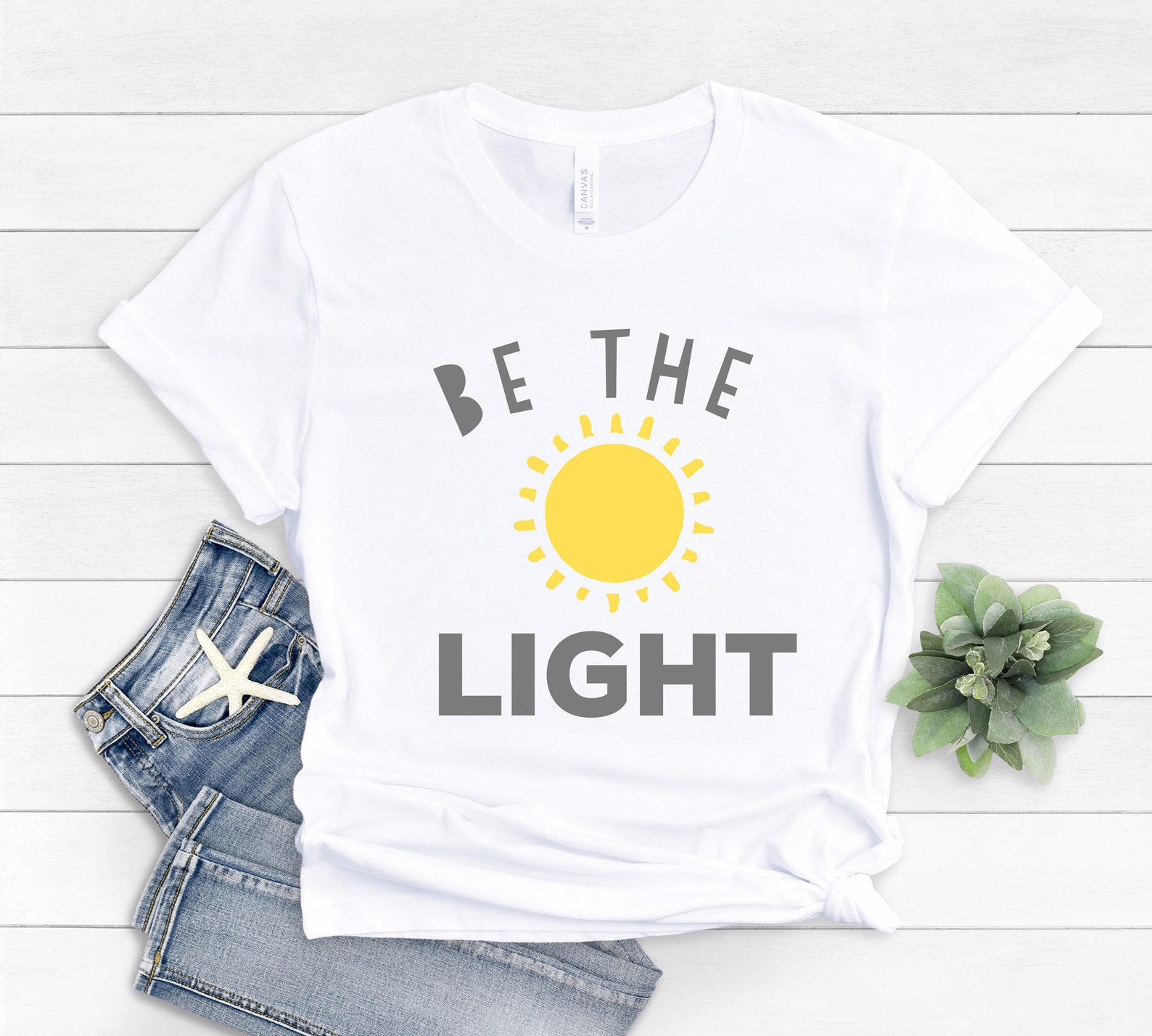 Be the Light Shirt Be the Light T-shirt Women's | Etsy
