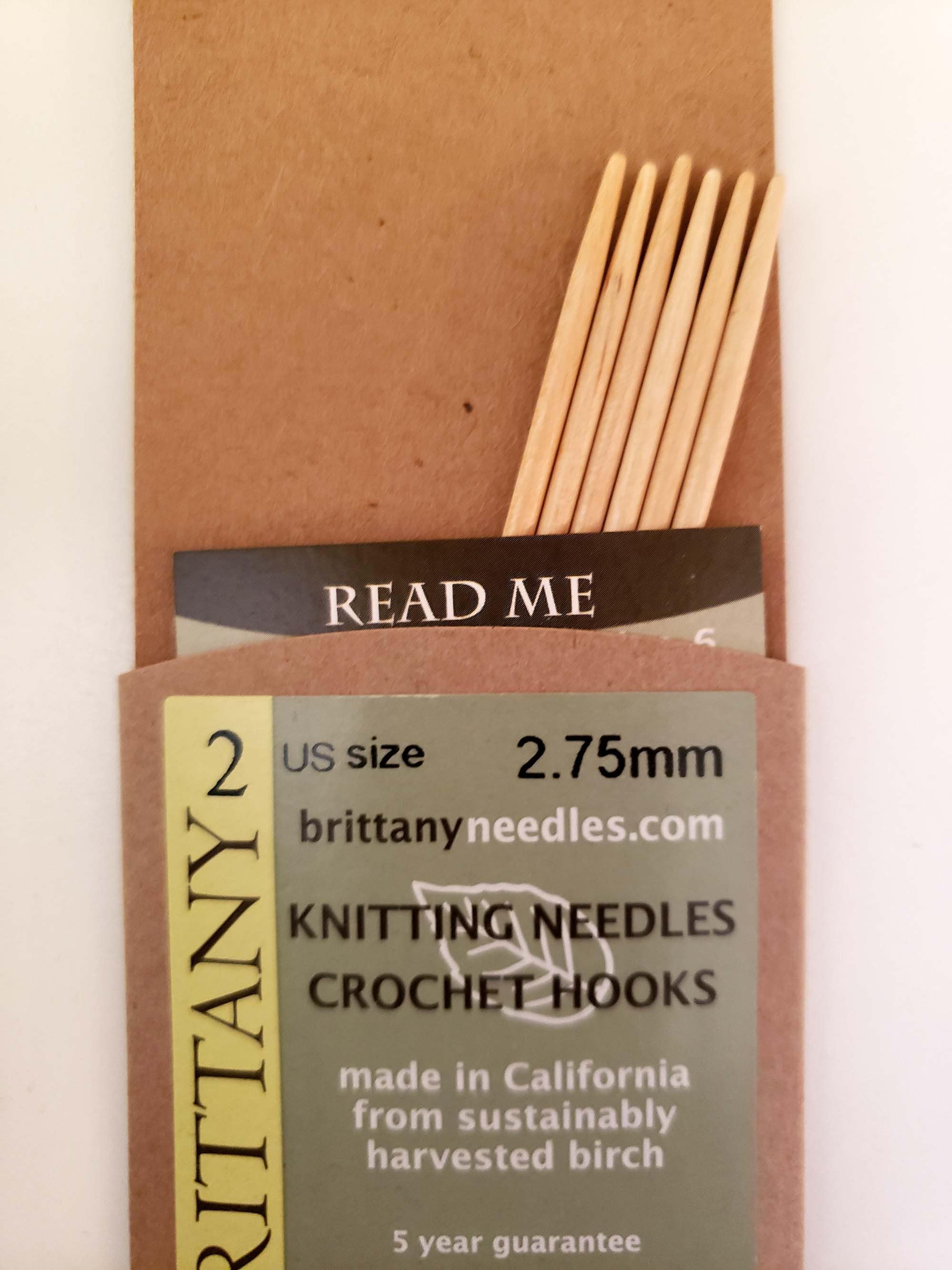 Brittany Double Point Knitting Needles, Sz 11, & Cable Needles. New Etsy