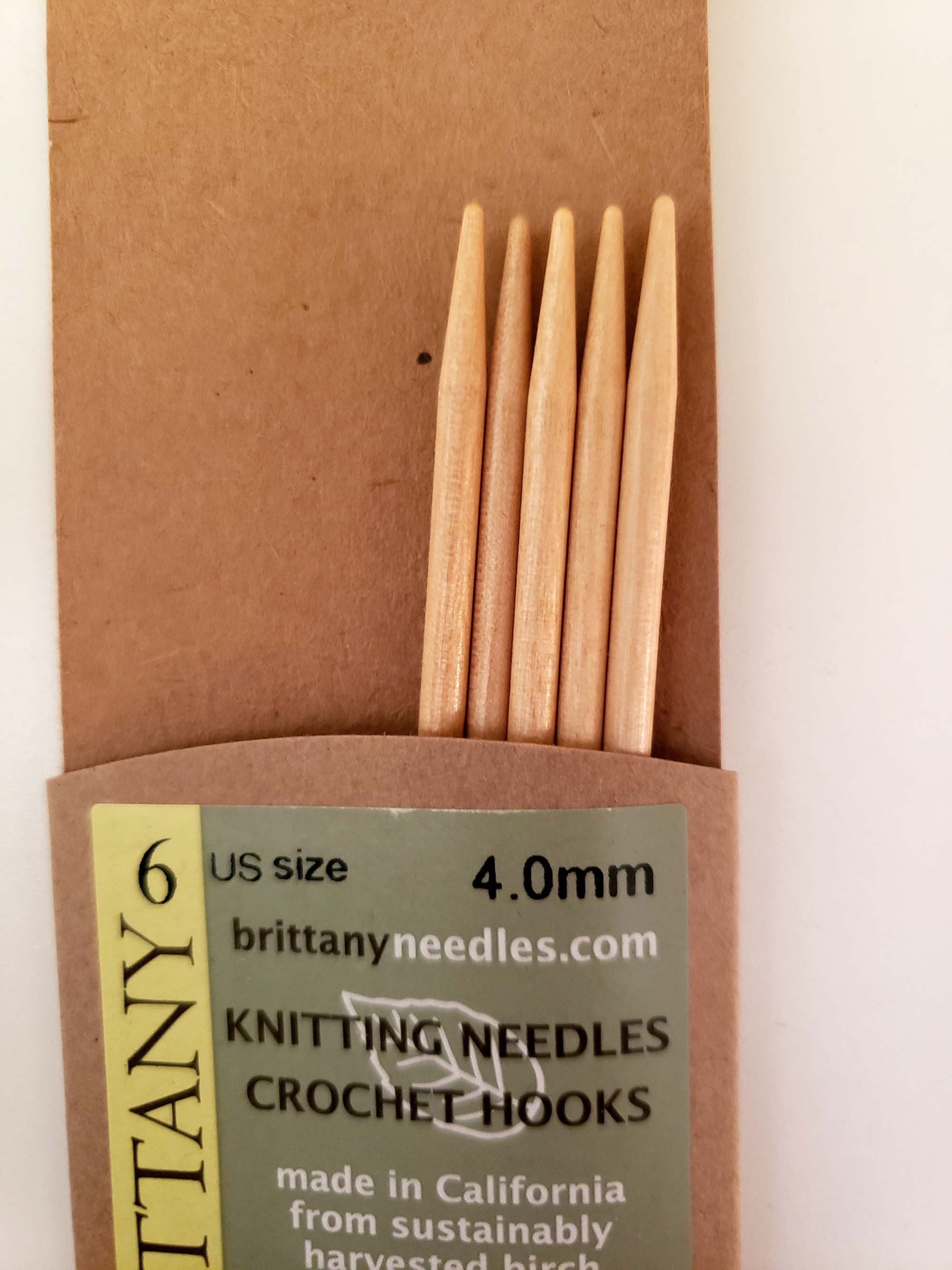 Brittany Double Point Knitting Needles, Sz 11, & Cable Needles. New Etsy