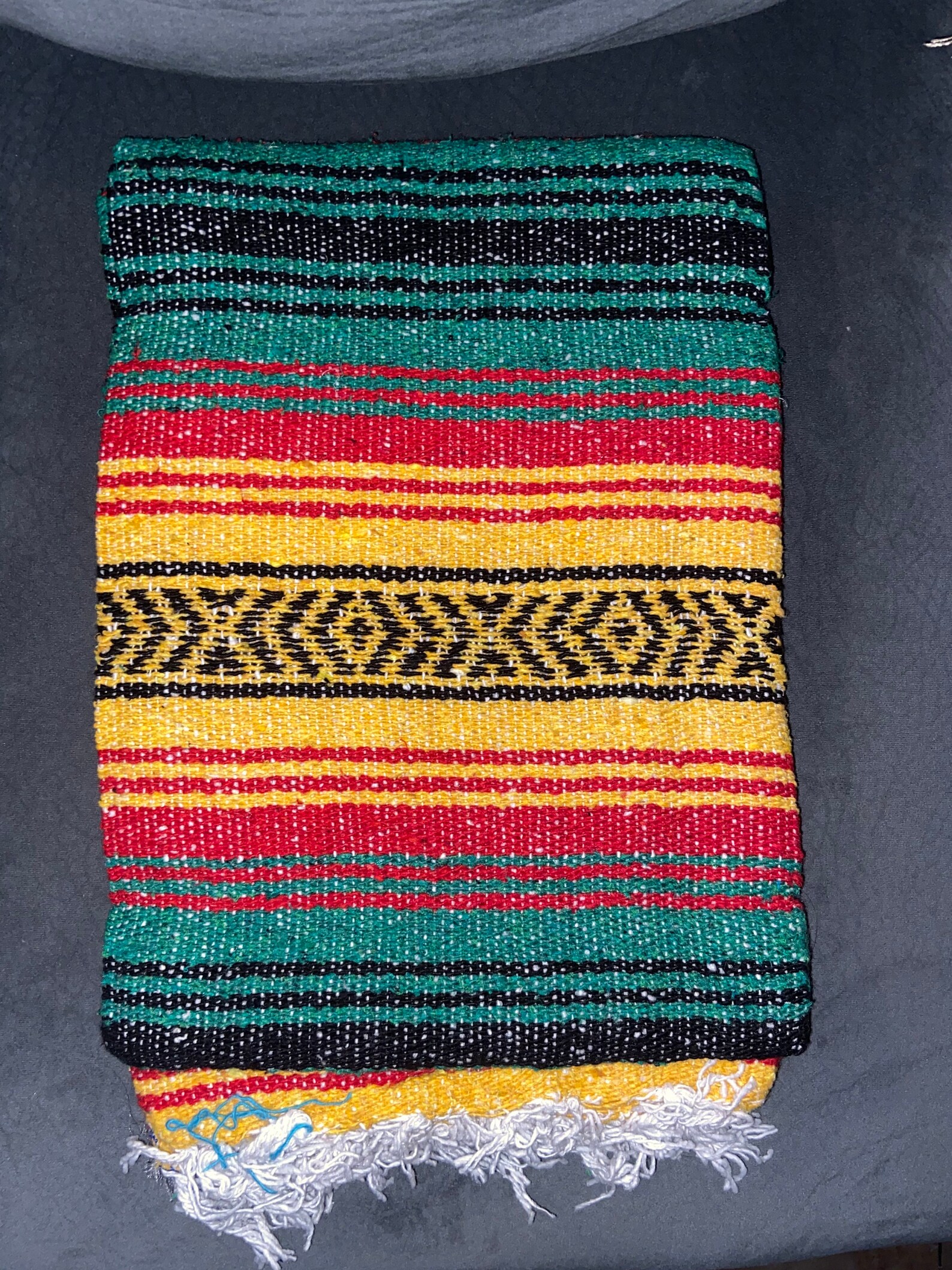 Authentic Mexican blanket serape Etsy