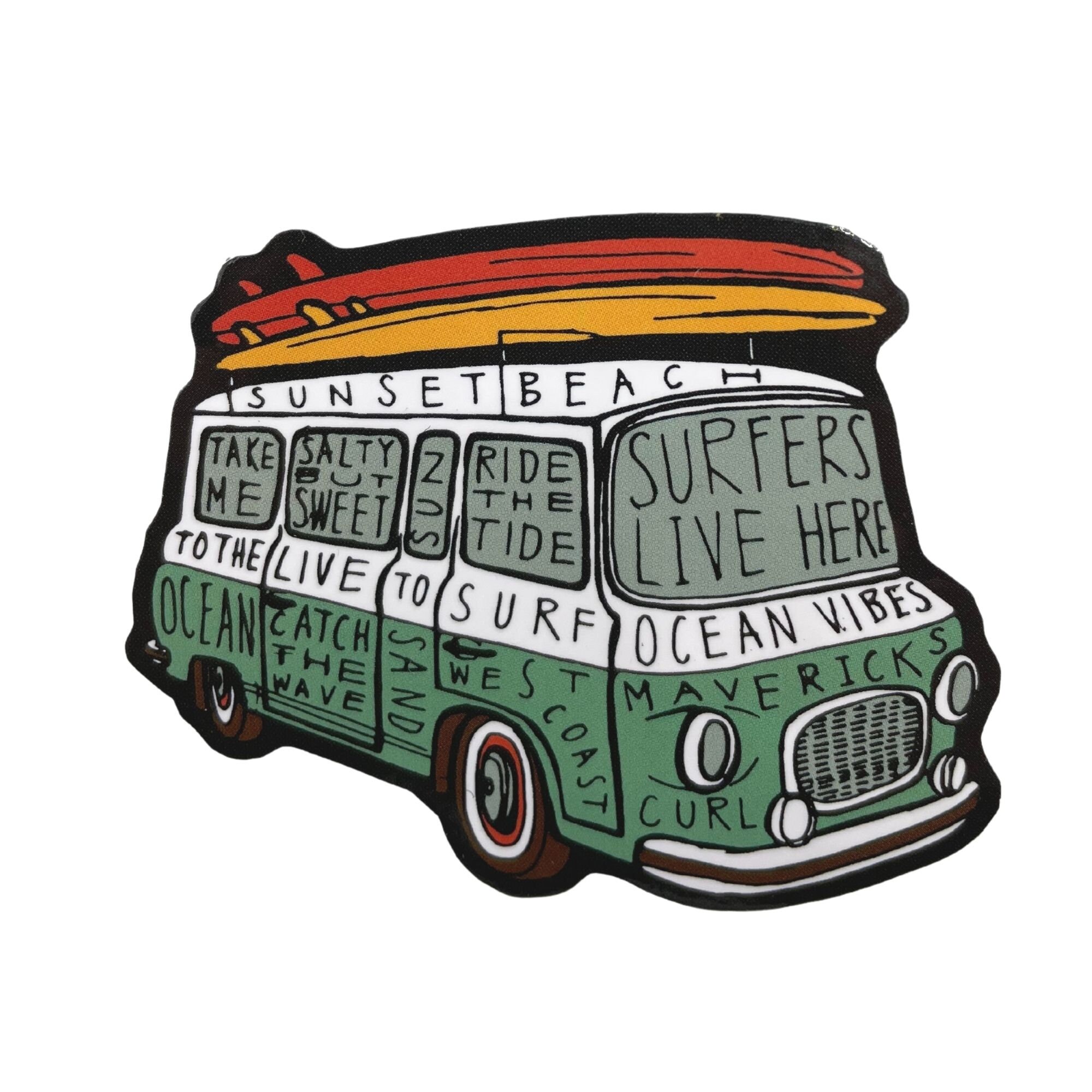 Autocollant Vanlife autocollant Die Cut autocollant inspiré Etsy