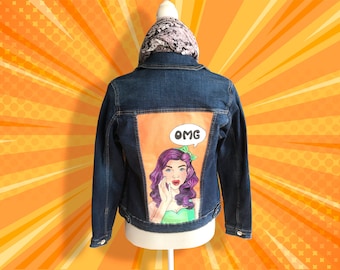 Women's Custom Denim Jacket 'Jean'
