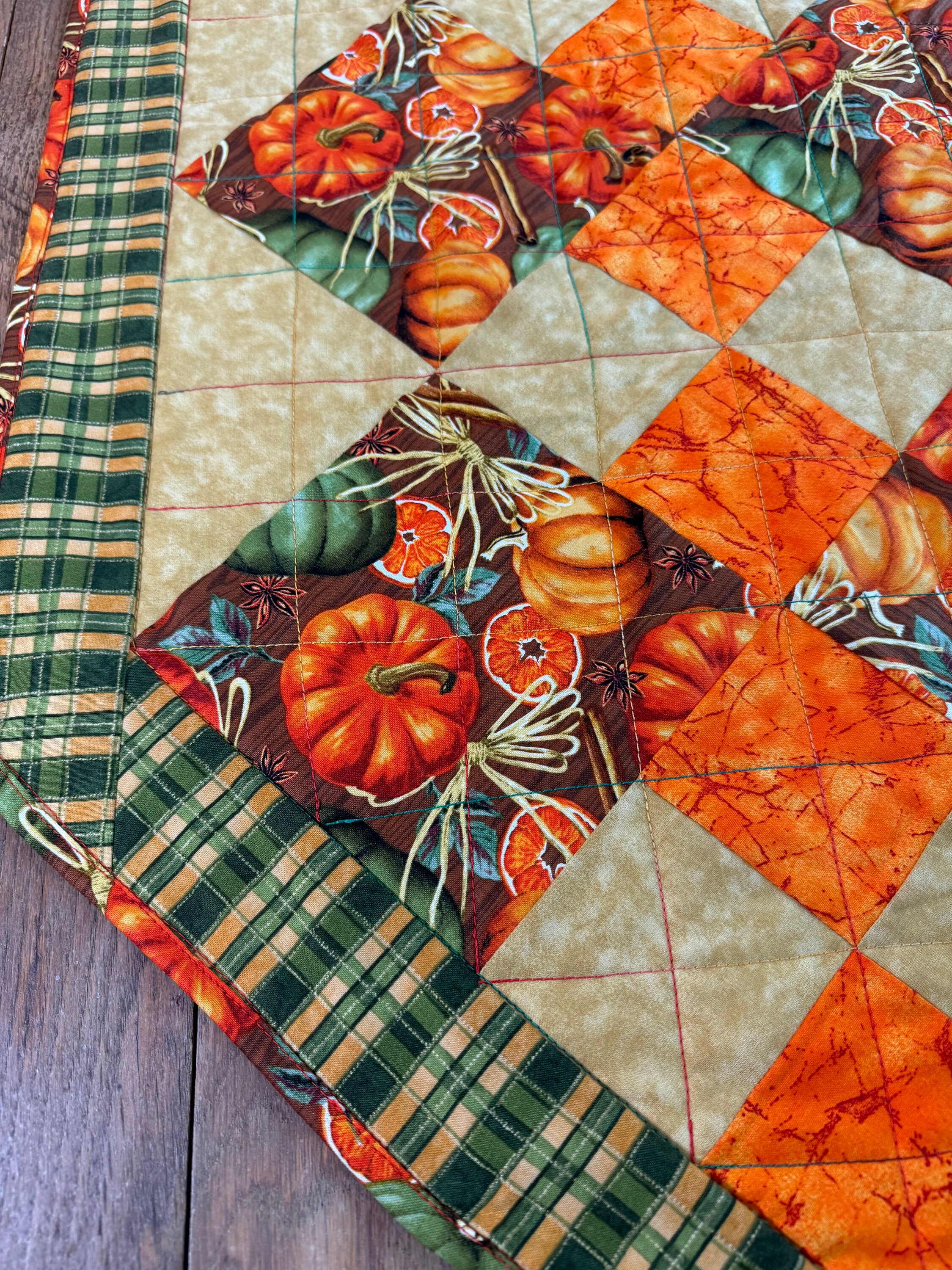 Autumn Pumpkins Table Runner - Etsy