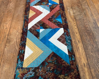Colorful Angles Table Runner