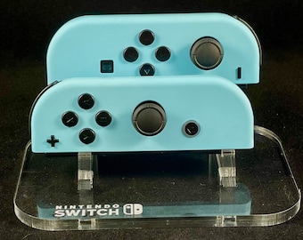 Heaven Blue Custom Pastel Nintendo Joycon