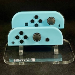 Heaven Blue Custom Pastel Nintendo Joycon