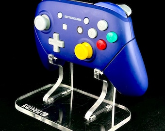 SwitchCube Custom Switch Pro Controller – GameCube Inspired Design for Nintendo Switch