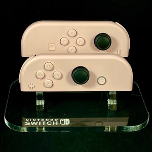All Sakura Pink Custom Nintendo Joycons Set