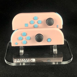 Sakura Pink Custom Pastel Nintendo Joycon Set