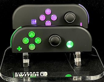 Nintendo Joycon LED button color tuning