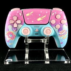 Frosted Cosmic Kitty – Custom PS5/PC Controller