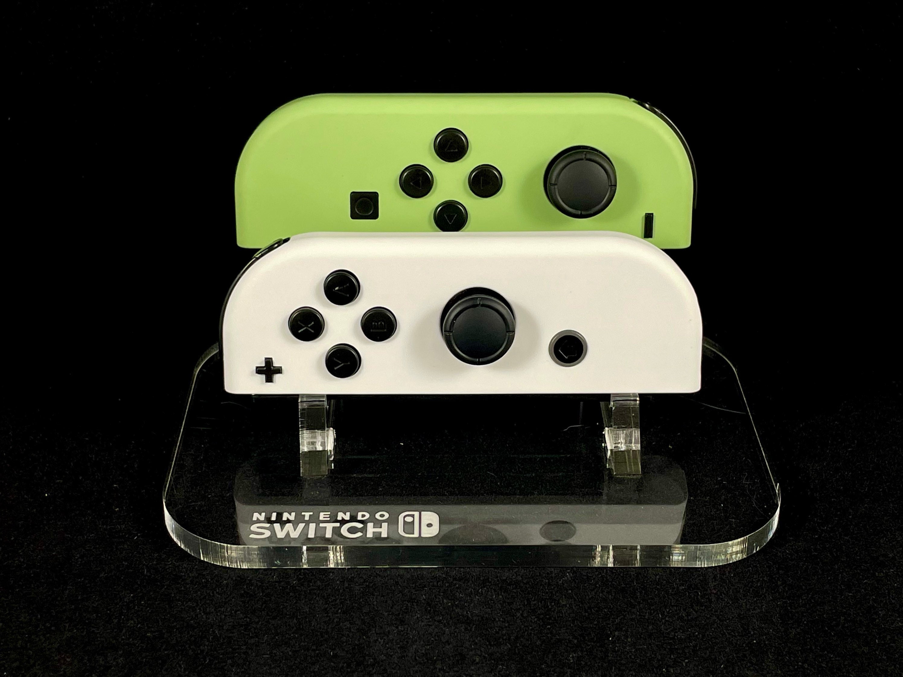Matcha Green & White Nintendo Joycon Set