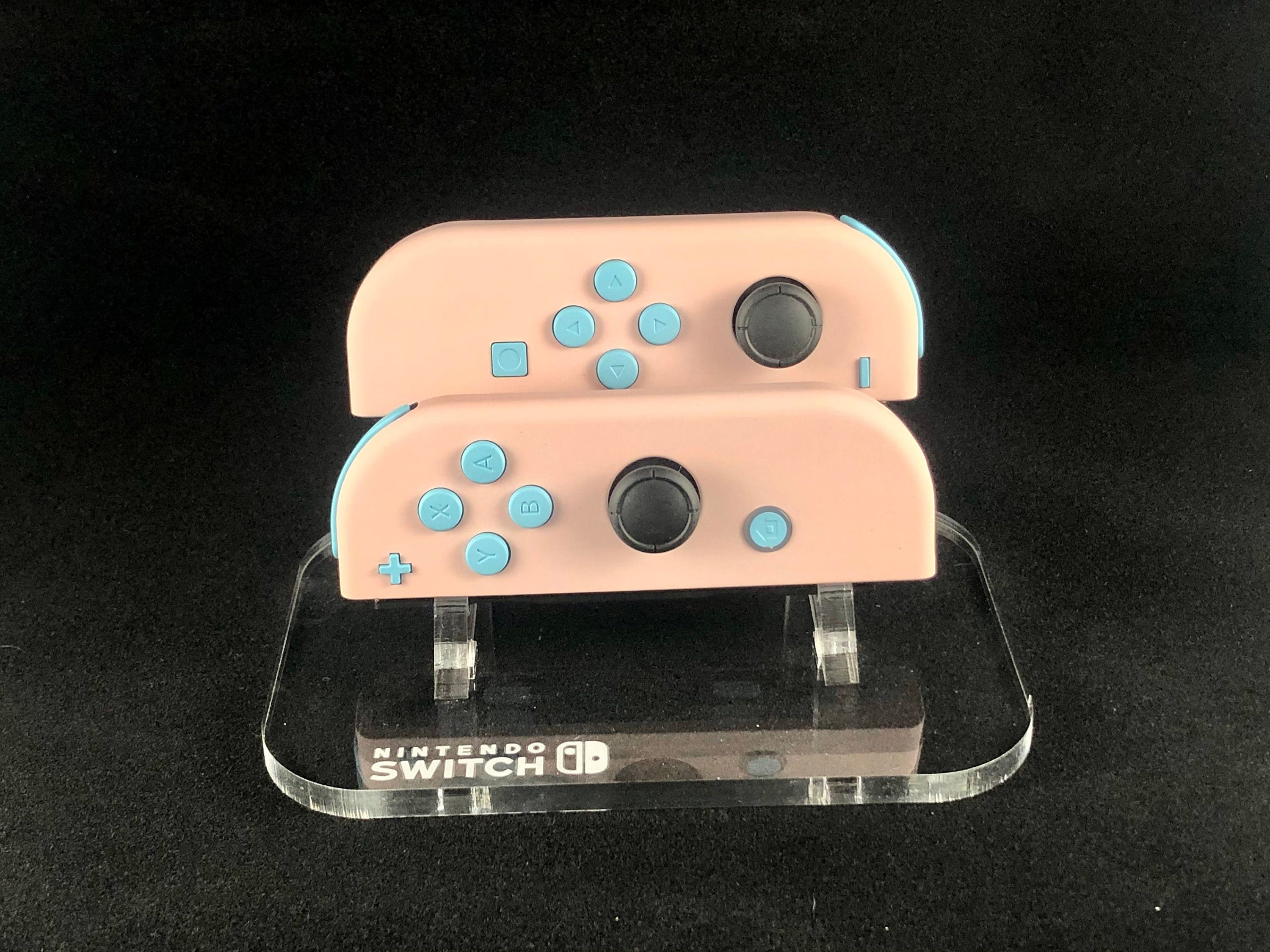 Sakura Pink Custom Pastel Nintendo Joycon Set — Your Custom Joycons