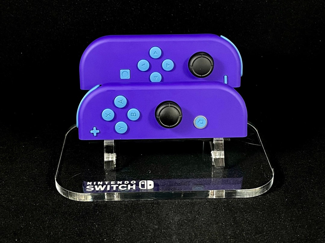 Violett Pastell Nintendo Joycons Set mit himmelblauen Buttons - Etsy ...