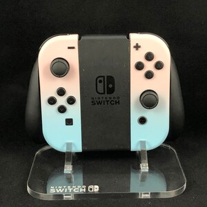 Custom Pink & Blue Pastel Nintendo Switch Controller Set image 2