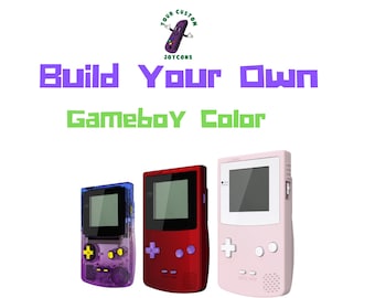 Crea tu propio Game Boy Color personalizado con cartucho de 2000 juegos incluido