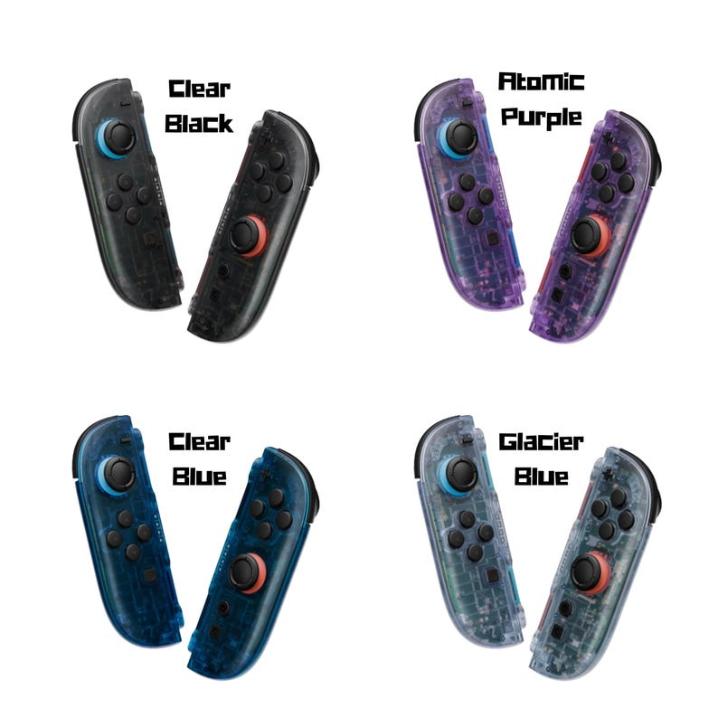 Bauen Sie Ihre eigene benutzerdefinierte Switch 2 Joy-Cons - personalisierte Farben, Tasten & D-Pad Option Bild 2