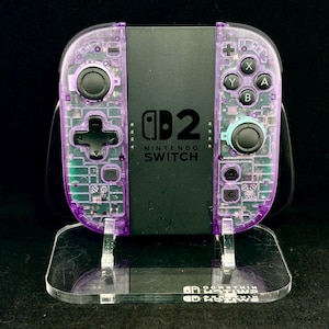 Nintendo Switch 2 Joy-Con Controller Set – Atomic Purple – D-Pad & Black Buttons
