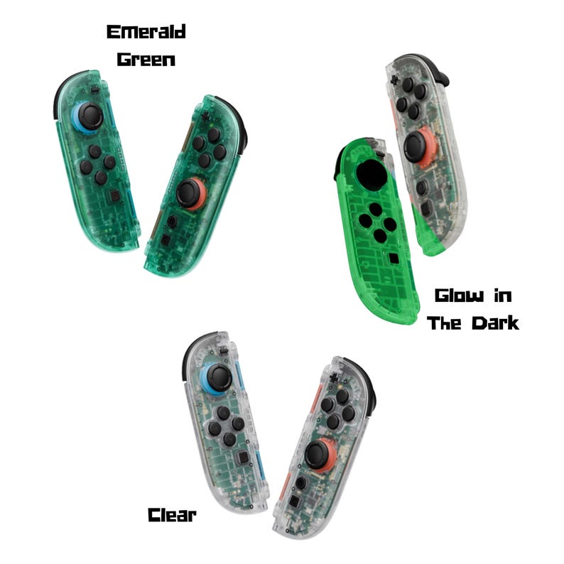 Bauen Sie Ihre eigene benutzerdefinierte Switch 2 Joy-Cons - personalisierte Farben, Tasten & D-Pad Option Bild 4