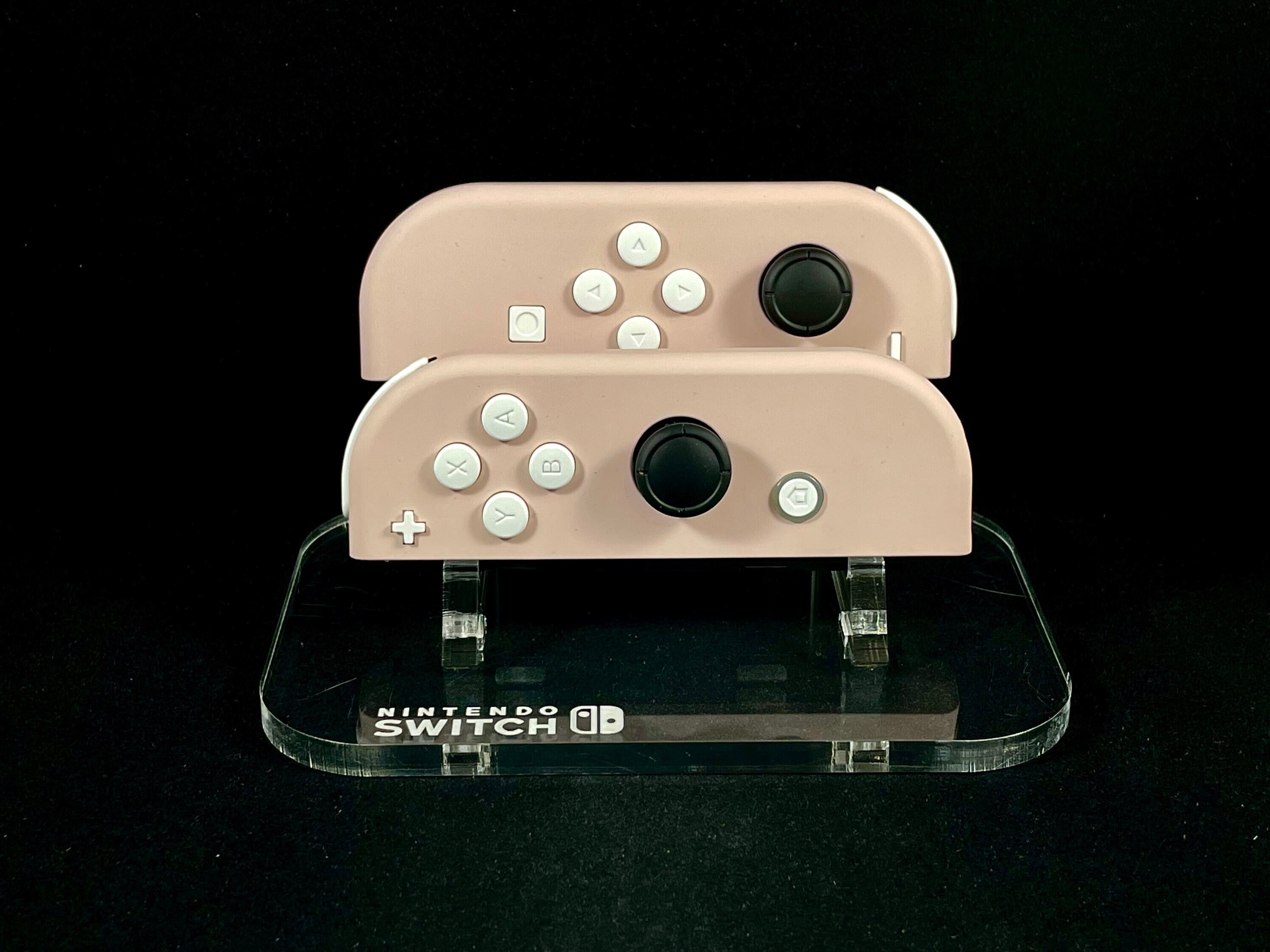 Sakura Pink Nintendo Joycons Set With White Buttons - Etsy