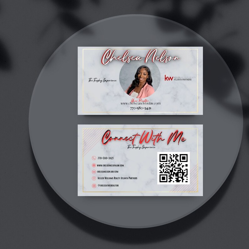 Keller Williams Business Card Template Keller Williams Card digital Keller Williams Business Card Template Keller Williams Card digital