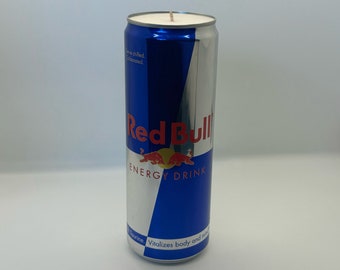 Medium Red Bull Can Candle | Upcycled Gift