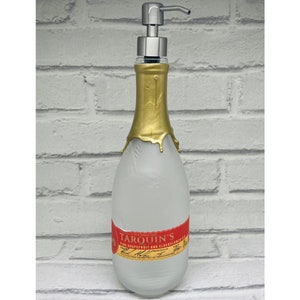 Tarquins Pink Grapefruit Gin Bottle Dispenser | Soap Pump Dispenser | Gin Soap Bottle | Bathroom Kitchen Decor | Upcycled Gin Gift