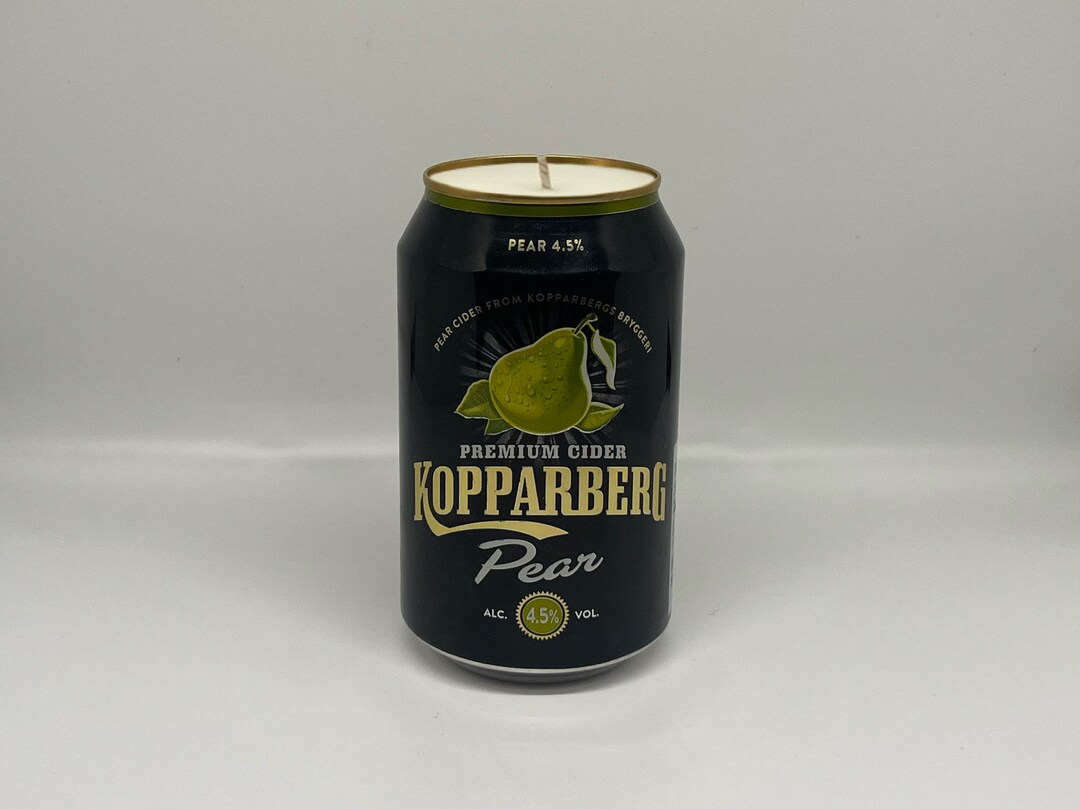 Kopparberg Pear Cider Can Candle Custom Scented Candle Handpoured Soy