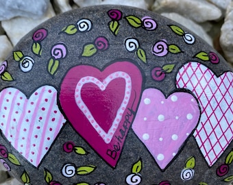 Corazones de felicidad