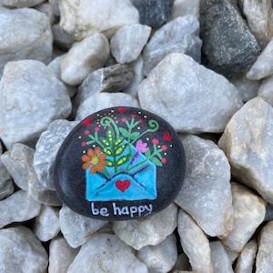Happy rocks set of 3