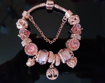 pics Pandora Bracelet Ideas rose gold pandora etsy