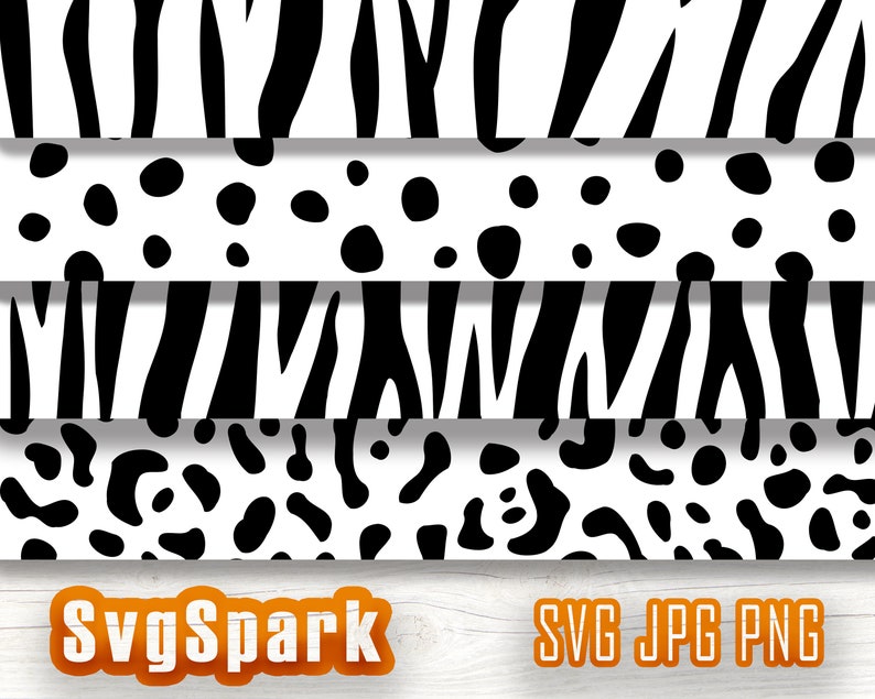 Download Animal Skin Svg Cheetah Print Svg Tiger Stripe Svg Leopard Etsy