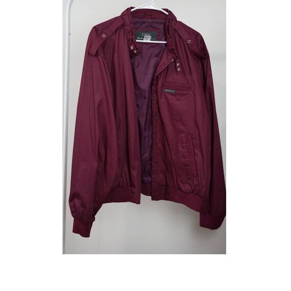 Deep Red/Burgandy Members Only Jacket