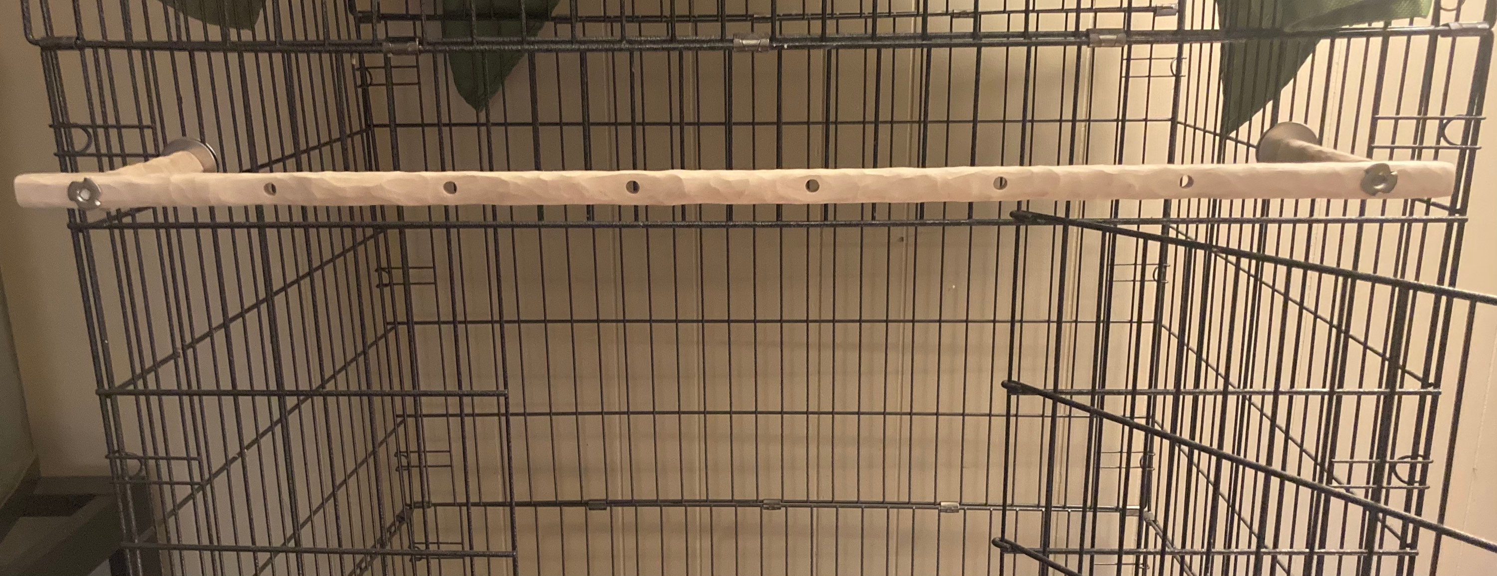 Cage Mount Bird Perch Etsy