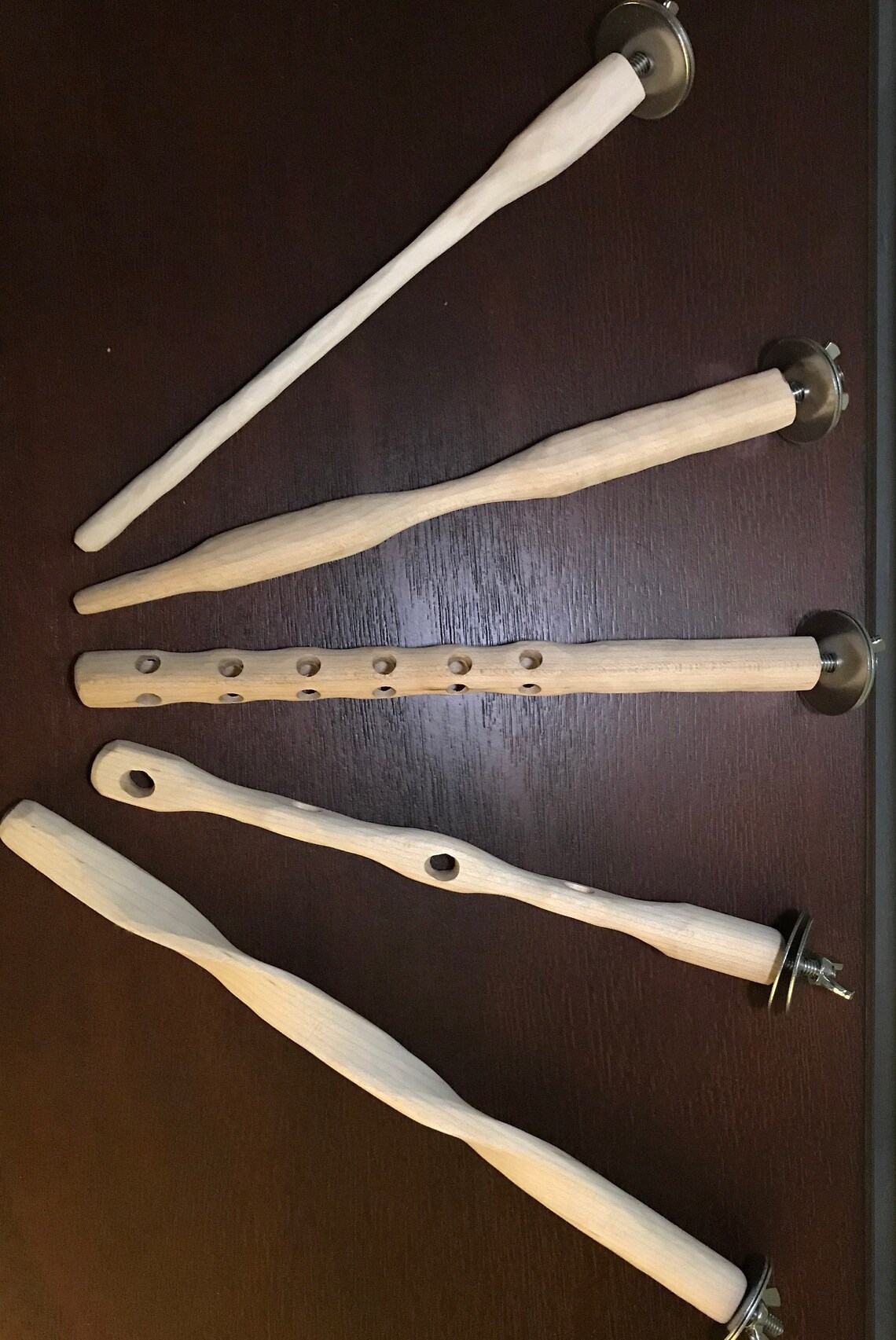 Bird Perch Screwon Natural Maple Etsy