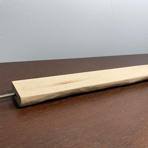 Flat Perch Full Length Custom Bird Perch Natural Hardwood for conure, cockatiel, parrot, small and large birds