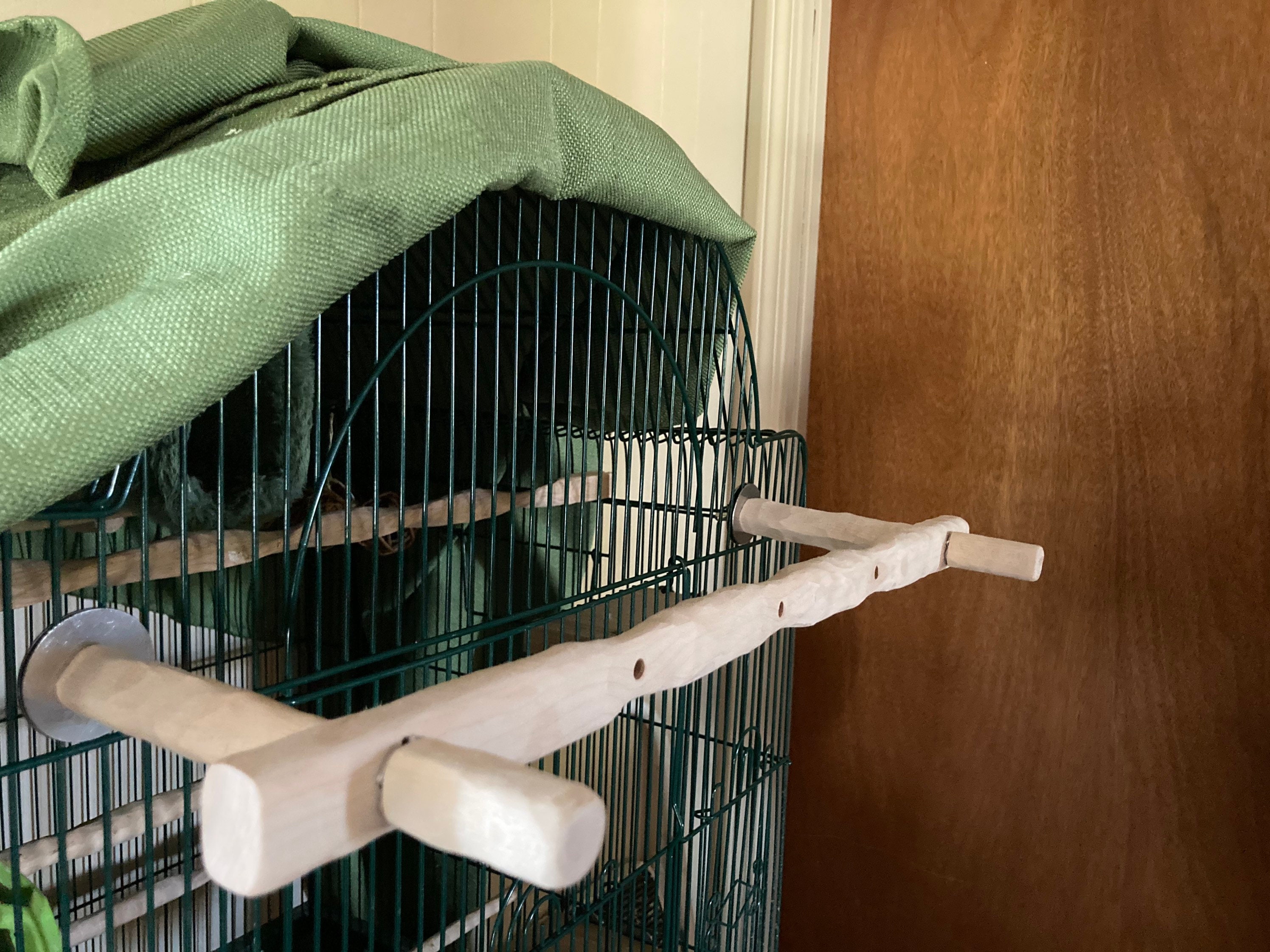 Cage Mount Bird Perch Etsy