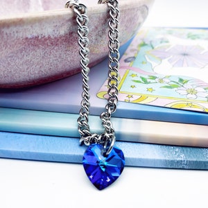 Swarovski Heart of the Ocean Chain Necklace
