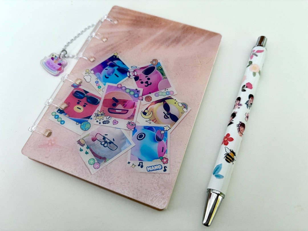 BT21 A7 Notebook & Pen Set | BTS - Etsy