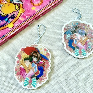 Cardcaptor Sakura Acrylic Shaker Keychain