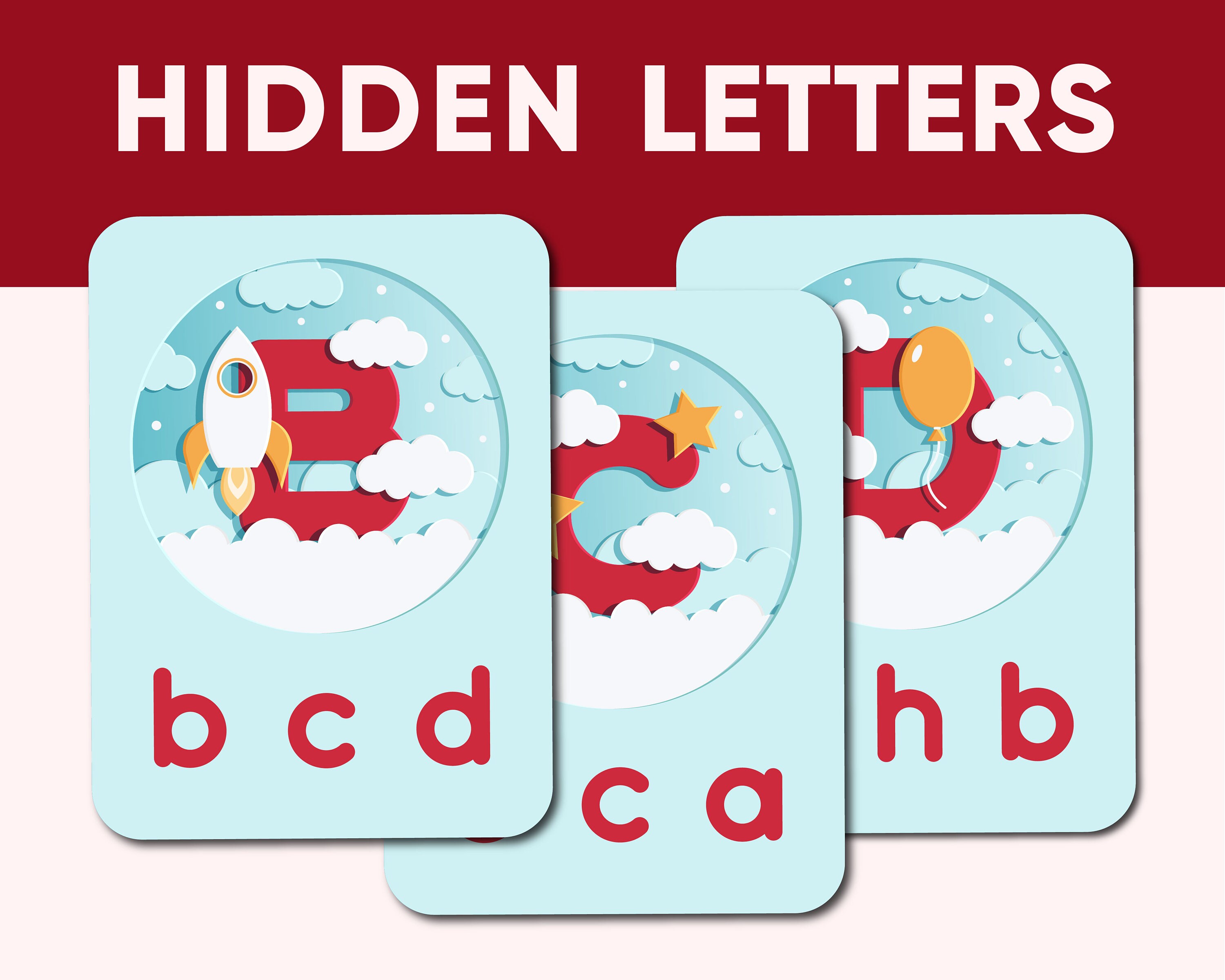 Alphabet Letter Recognition Game For Learning Printable ABC Etsy Alphabet letter recognition game for learning printable abc etsy