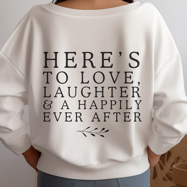Bridal Party Jumpers, Bride Sweatshirt, Happily Ever After, Gift idea for Bride, Wedding Jumpers, Bride, Maid of Honour, Bridesmaid Jumper