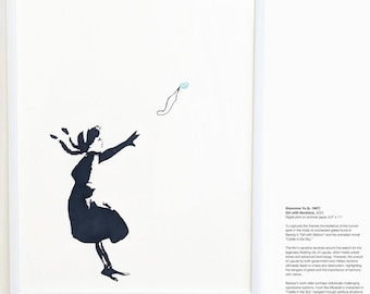 Girl With Necklace (Castle in the Sky x Banksy)