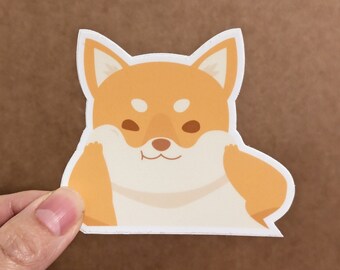 Cheeky Shiba Sticker