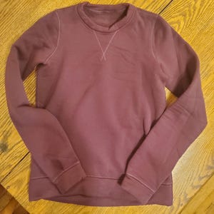 Lululemon Pullover Sweatshirt Women&#39;s Size 2 Burgundy