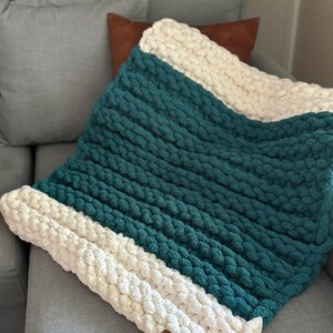 Chunky Knit Baby Blanket|Baby Shower Gift|New Mom Gift|Custom Handmade Baby Gift|Baby Photography|Soft and Comfy Throw|Baby Blanket