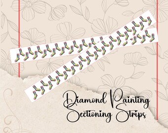 Missing Sox, Sectioning Stickers, Diamond Painting Tools
