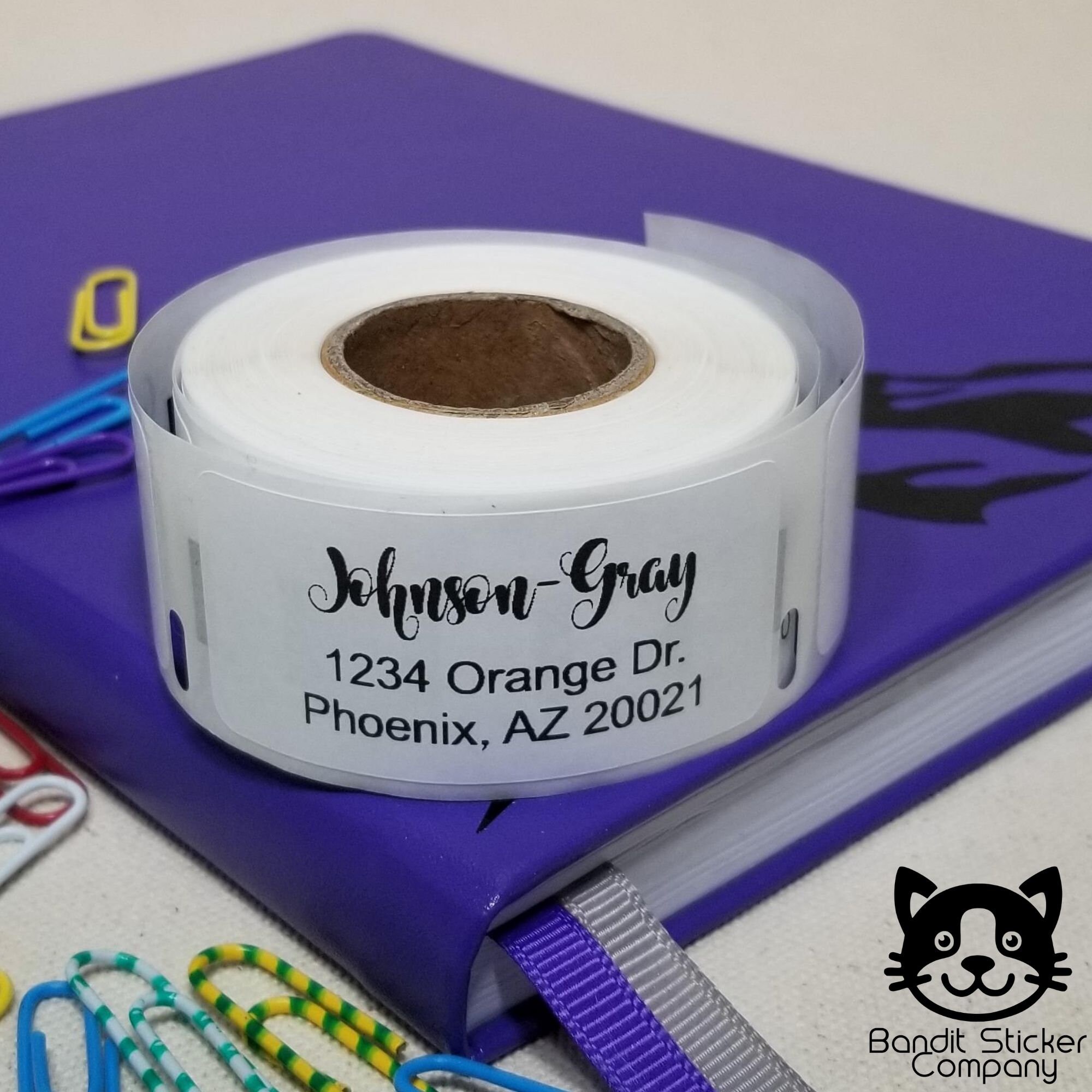 Fun and Fancy Address Labels Calligraphy Script Font Etsy