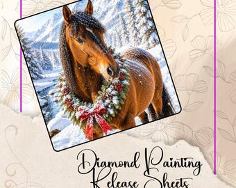 Merry all the Way Diamond Painting Event 2026, Reusable Silicone Backed Sheets